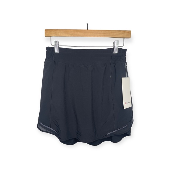 Lululemon Hotty Hot HR Skirt Long NWT Black High Rise - Picture 1 of 7